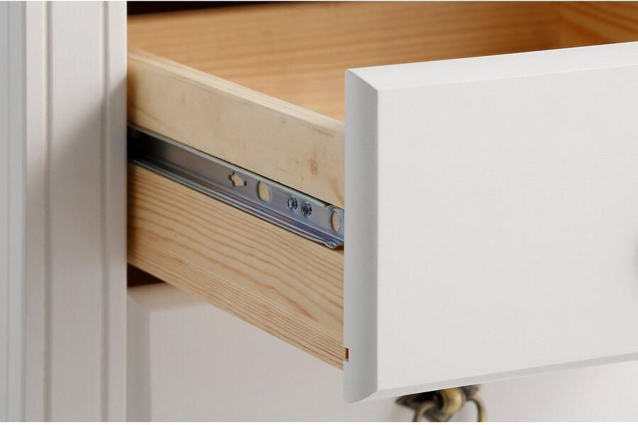 Home affaire Nachtkastje TESSIN van massief fsc -gecertificeerd dennenhout met 3 lades - Foto 7