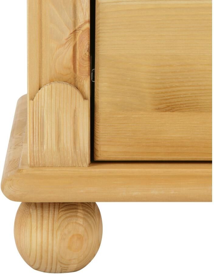 Home affaire Nachtkastje TESSIN van massief fsc -gecertificeerd dennenhout met 3 lades - Foto 9