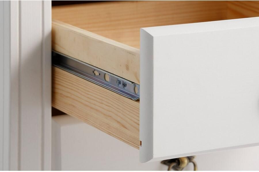 Home affaire Nachtkastje TESSIN van massief fsc -gecertificeerd dennenhout met 3 lades - Foto 7