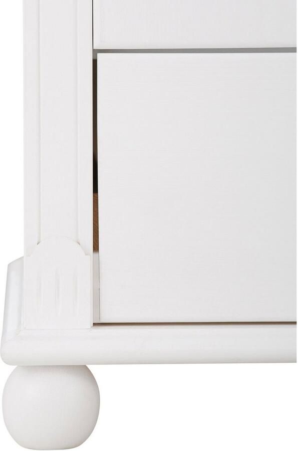 Home affaire Nachtkastje TESSIN van massief fsc -gecertificeerd dennenhout met 3 lades - Foto 8