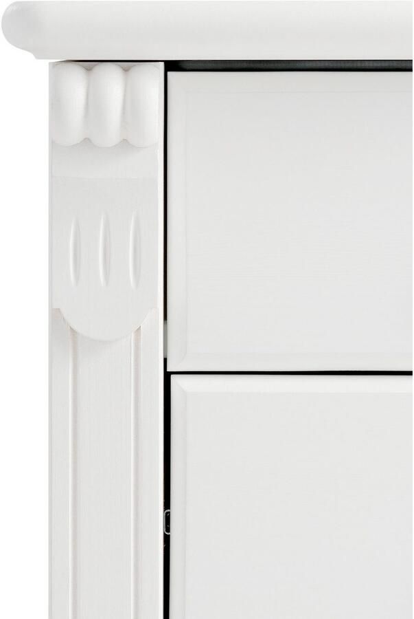 Home affaire Nachtkastje TESSIN van massief fsc -gecertificeerd dennenhout met 3 lades - Foto 6