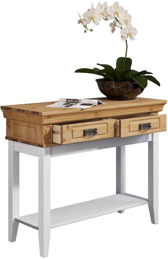 Home affaire Nachtkastje Vinales console tafel bijzettafel ideaal voor boxspringbedden - Foto 5