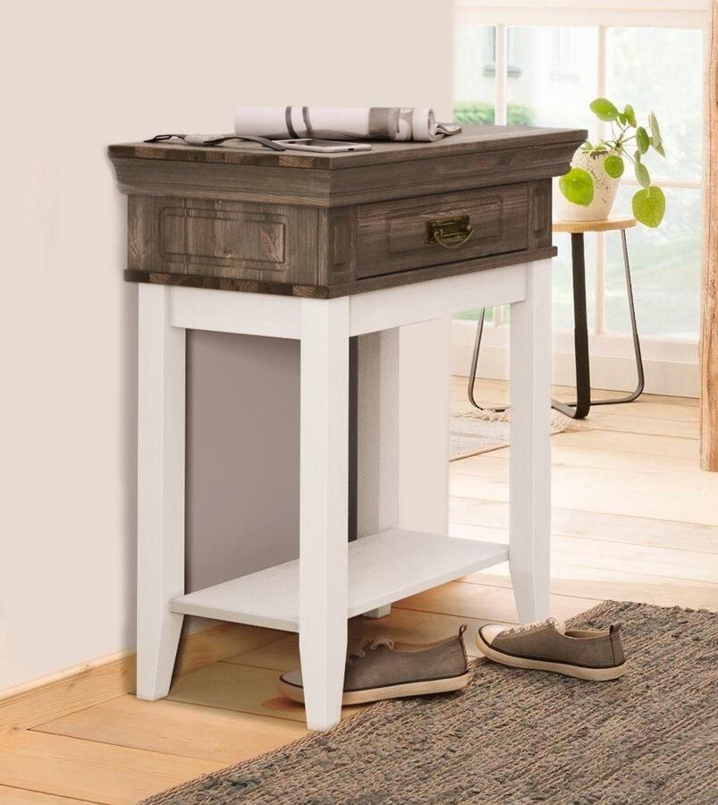 Home affaire Nachtkastje Vinales console tafel bijzettafel ideaal voor boxspringbedden - Foto 2