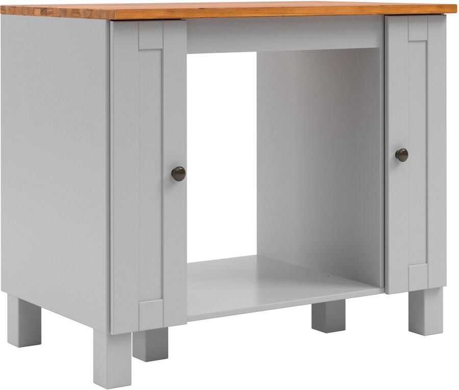 Home affaire Ombouwkast voor oven Alby2 Met metalen grepen breedte 100 cm zonder elektrische apparaten - Foto 7