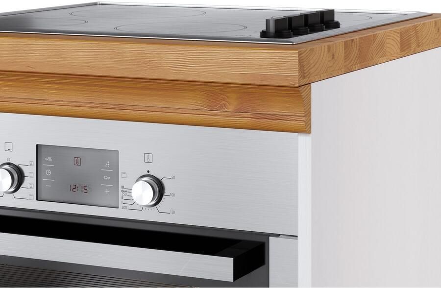 Home affaire Ombouwkast voor oven Rügen Breedte 60 cm massief grenen nismaat fornuis B D H 56 7 54 2 60 5 cm - Foto 8