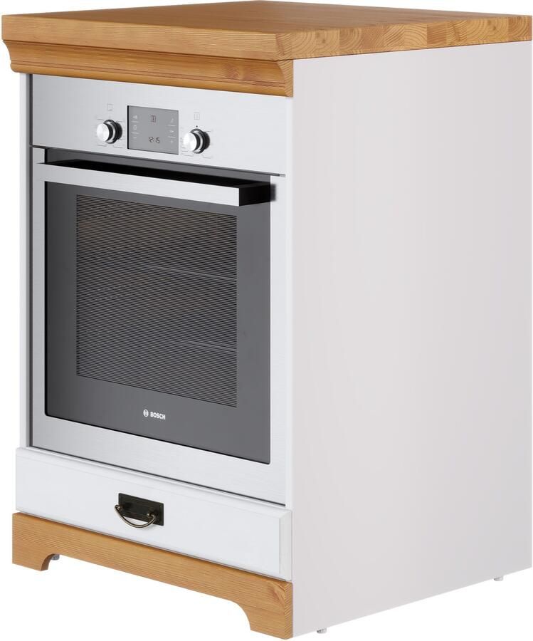 Home affaire Ombouwkast voor oven Rügen Breedte 60 cm massief grenen nismaat fornuis B D H 56 7 54 2 60 5 cm - Foto 3