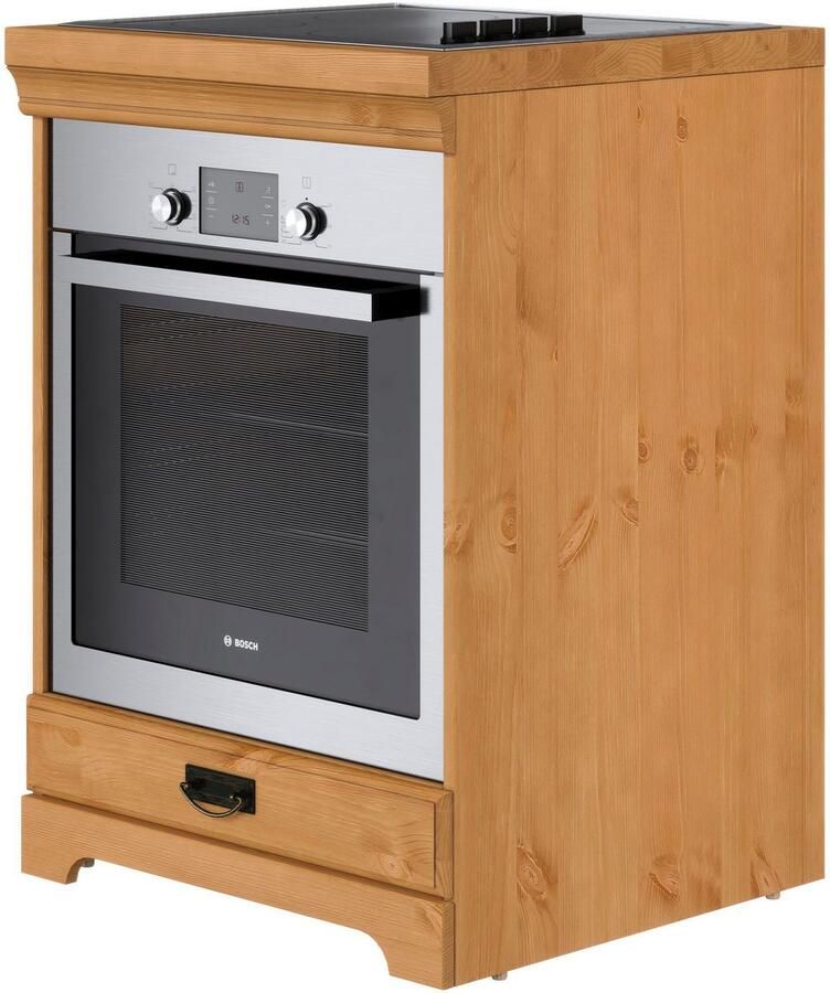 Home affaire Ombouwkast voor oven Rügen Breedte 60 cm massief grenen nismaat fornuis B D H 56 7 54 2 60 5 cm - Foto 3