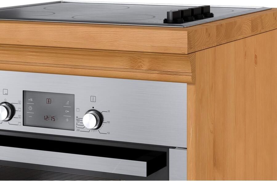 Home affaire Ombouwkast voor oven Rügen Breedte 60 cm massief grenen nismaat fornuis B D H 56 7 54 2 60 5 cm - Foto 6