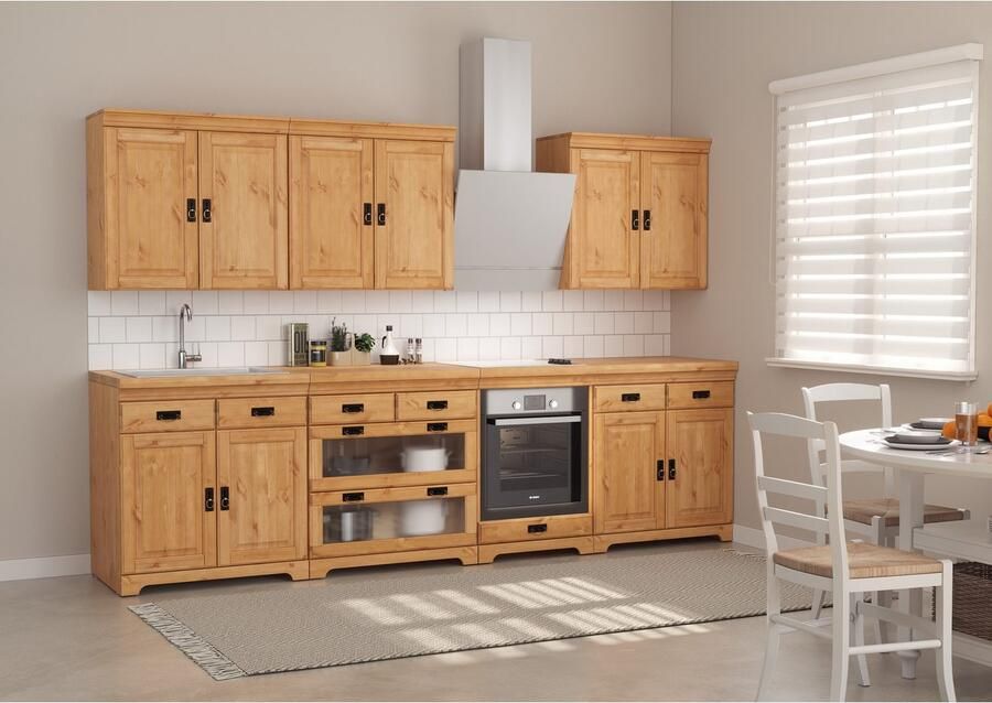 Home affaire Ombouwkast voor oven Rügen Breedte 60 cm massief grenen nismaat fornuis B D H 56 7 54 2 60 5 cm - Foto 5