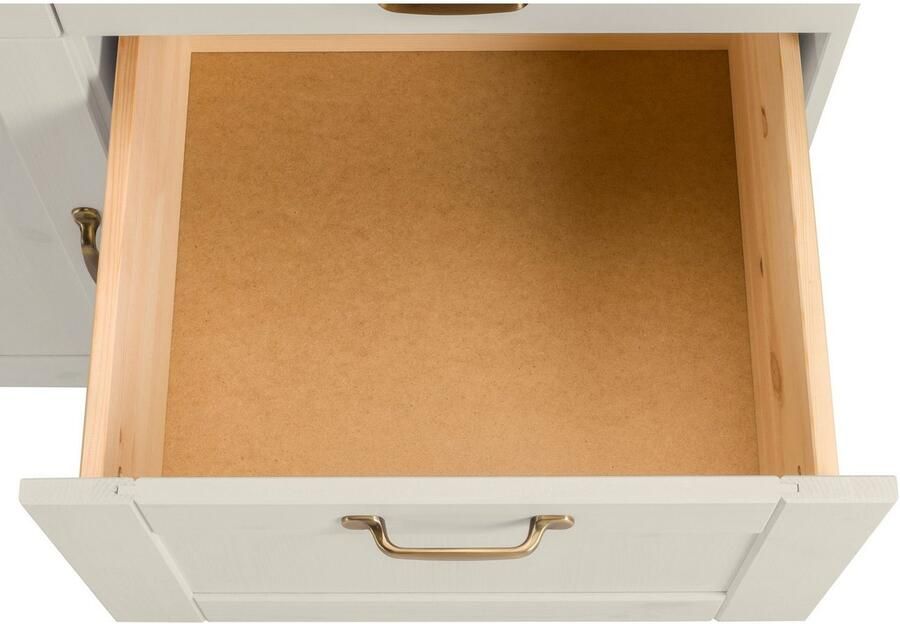 Home affaire Onderkast Alby Breedte 100 cm 1 deur 4 laden - Foto 4