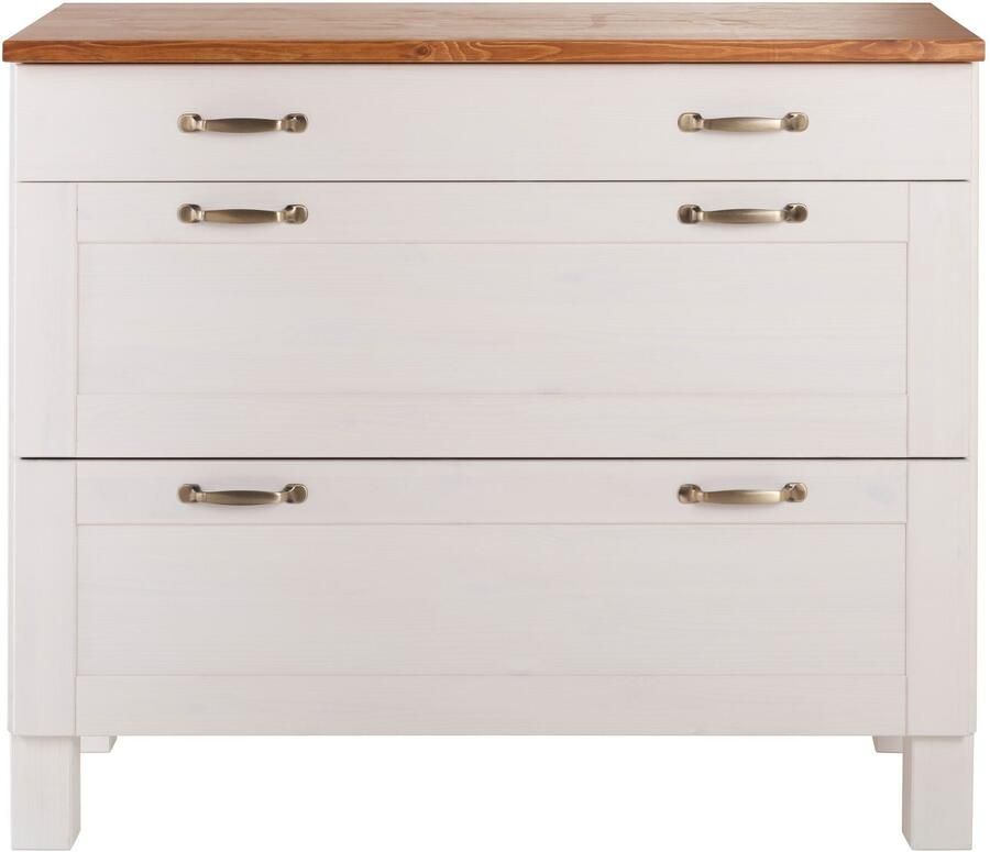 Home affaire Onderkast Alby Breedte 100 cm 3 laden