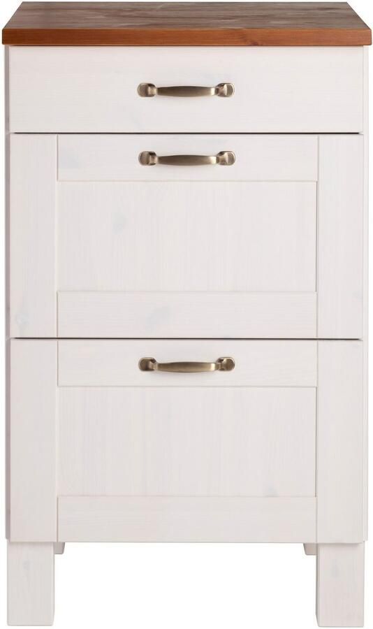 Home affaire Onderkast Alby Breedte 50 cm 3 laden - Foto 5