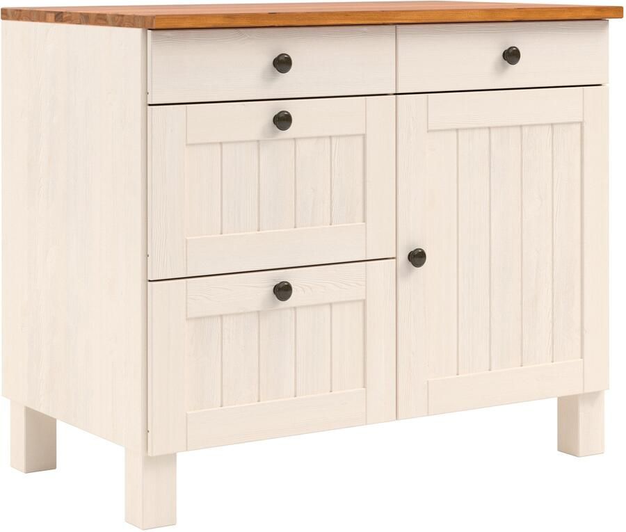 Home affaire Onderkast Alby2 met metalen handgrepen breedte 100 cm - Foto 7