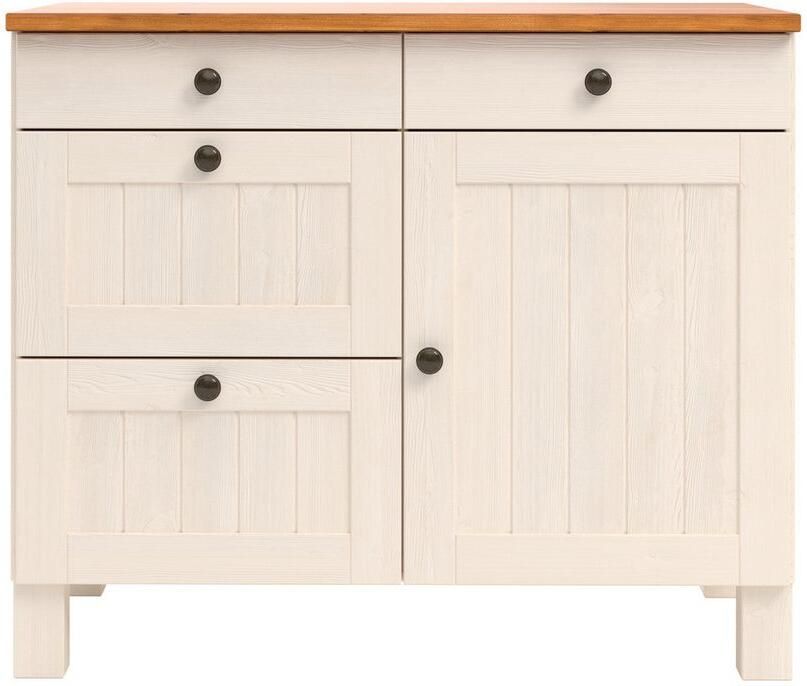 Home affaire Onderkast Alby2 met metalen handgrepen breedte 100 cm - Foto 3