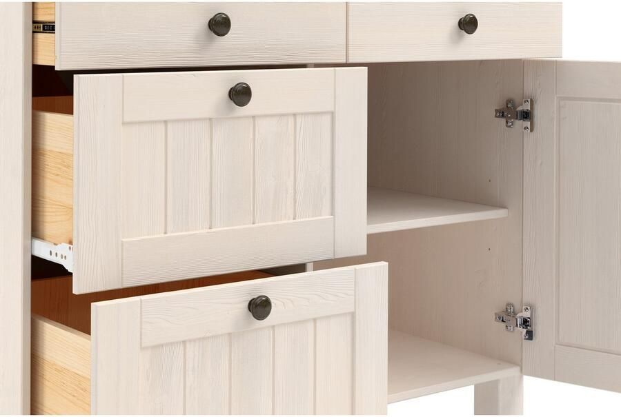 Home affaire Onderkast Alby2 met metalen handgrepen breedte 100 cm - Foto 4