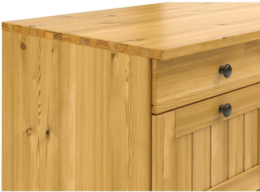 Home affaire Onderkast Alby2 met metalen handgrepen breedte 100 cm