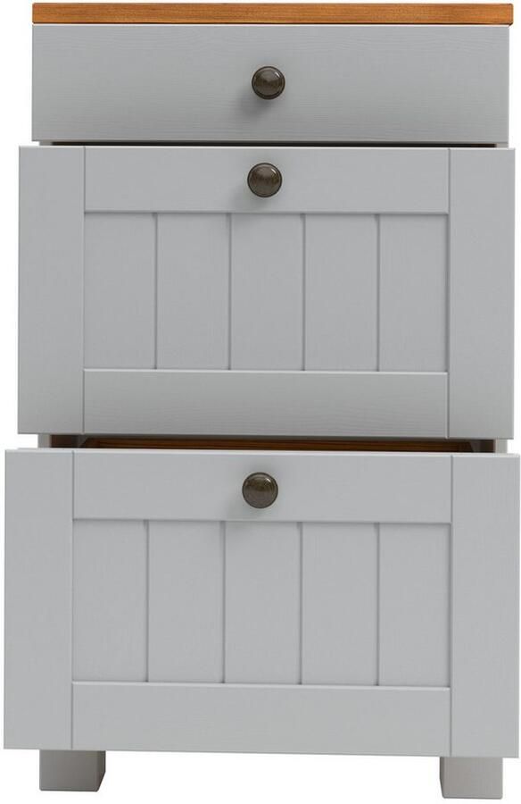 Home affaire Onderkast Alby2 met metalen handgrepen breedte 50 cm - Foto 4