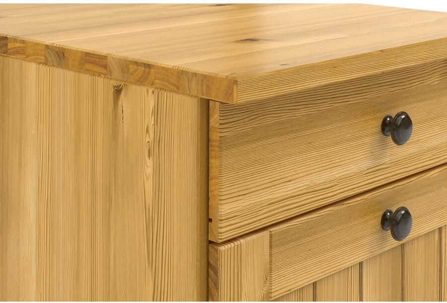 Home affaire Onderkast Alby2 met metalen handgrepen breedte 50 cm