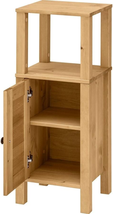 Home affaire Onderkast Ayanna van massief hout fsc lamellenfront breedte 34 cm - Foto 6