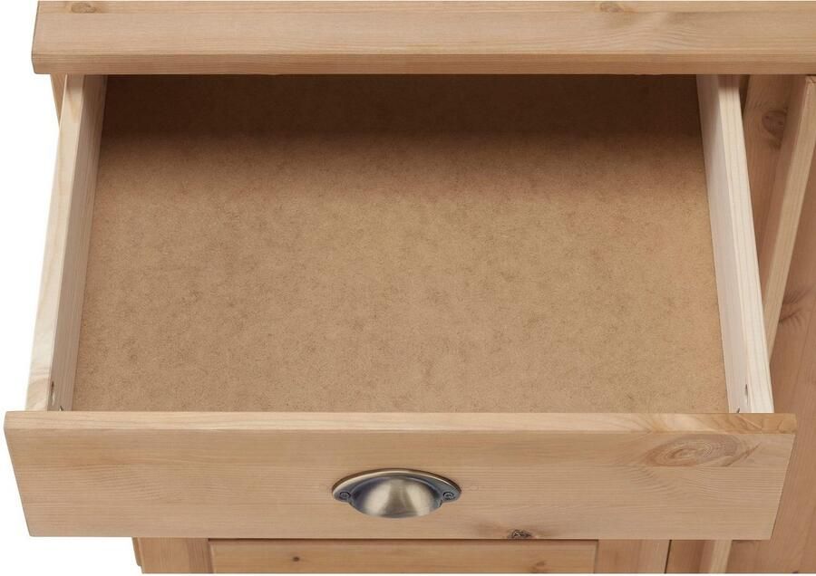 Home affaire Onderkast Oslo 100 cm breed in 2 diepten met 23 mm werkblad 2 laden - Foto 4