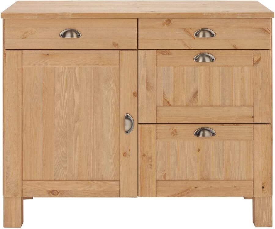 Home affaire Onderkast Oslo 100 cm breed in 2 diepten met 23 mm werkblad 2 laden - Foto 2