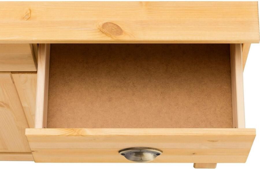 Home affaire Onderkast Oslo 125 cm breed 38 cm diep als dressoir 3 deuren 2 laden - Foto 5