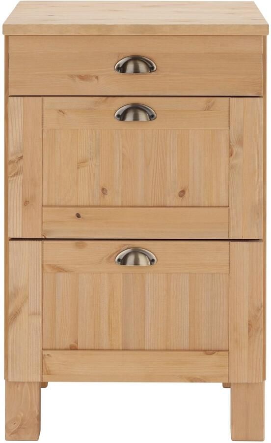 Home affaire Onderkast Oslo 50 cm breed in 2 diepten met 23 mm werkblad 3 laden - Foto 5