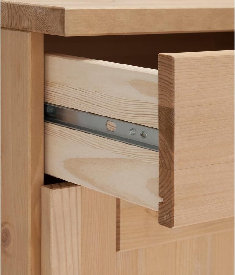 Home affaire Onderkast Oslo 50 cm breed in 2 diepten met 23 mm werkblad 3 laden - Foto 2