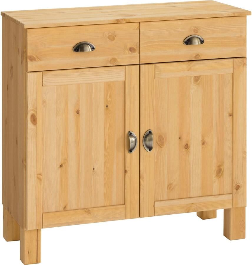 Home affaire Onderkast Oslo 85 cm breed 38 cm diep als dressoir te gebruiken 2 deuren 2 laden - Foto 6