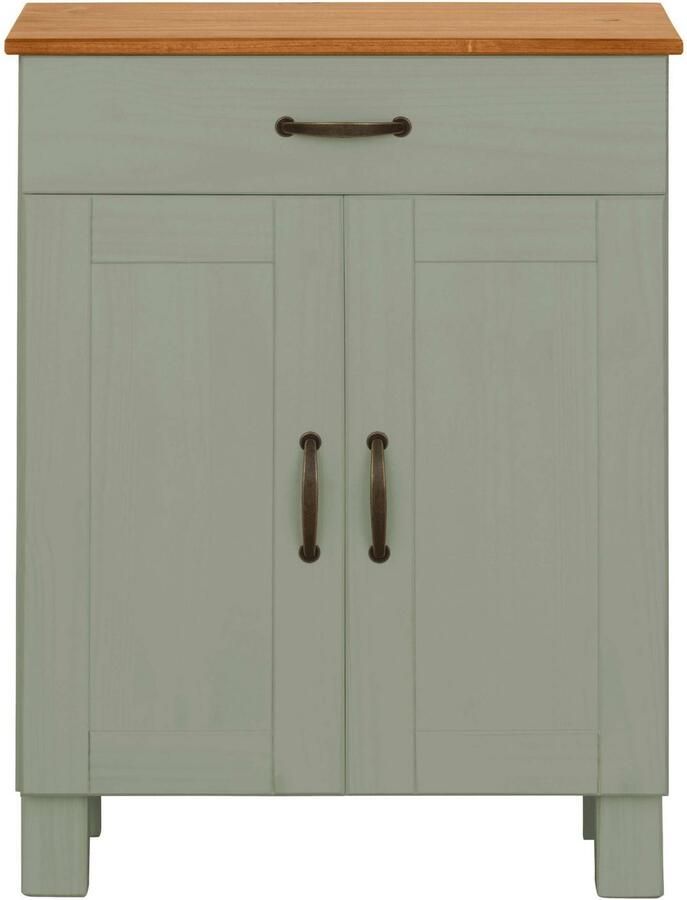 Home affaire Onderkast Rodby Massief FSC -gecertificeerd hout breedte 60 cm hoogte 80 cm - Foto 3