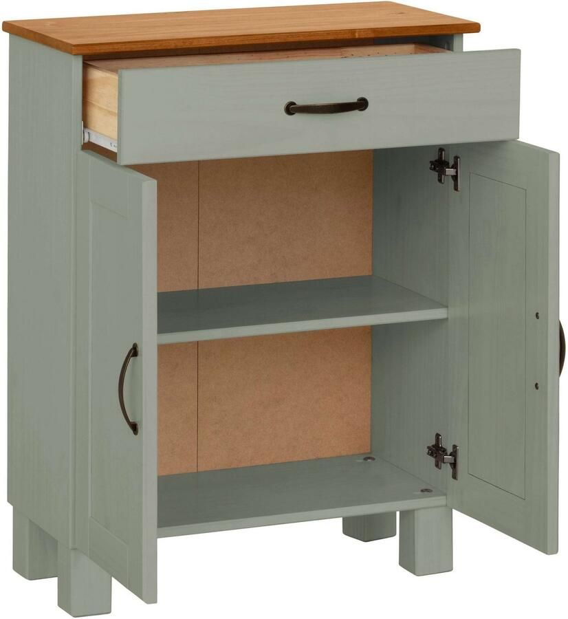 Home affaire Onderkast Rodby Massief FSC -gecertificeerd hout breedte 60 cm hoogte 80 cm