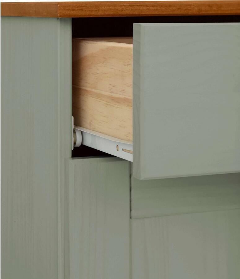 Home affaire Onderkast Rodby Massief FSC -gecertificeerd hout breedte 60 cm hoogte 80 cm - Foto 2