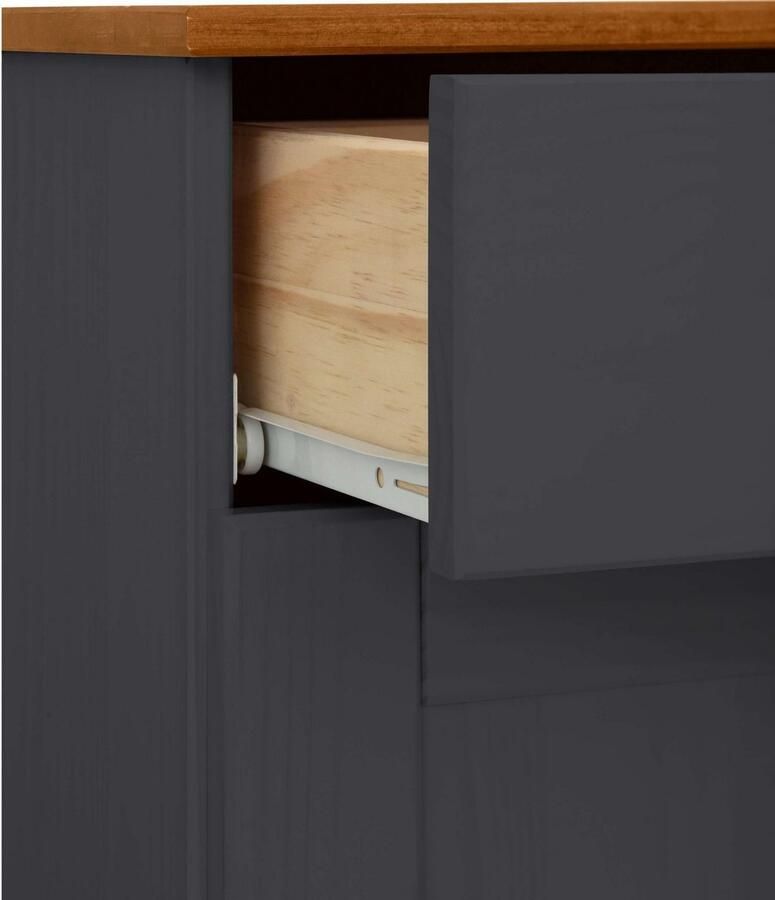 Home affaire Onderkast Rodby Massief FSC -gecertificeerd hout breedte 60 cm hoogte 80 cm - Foto 2