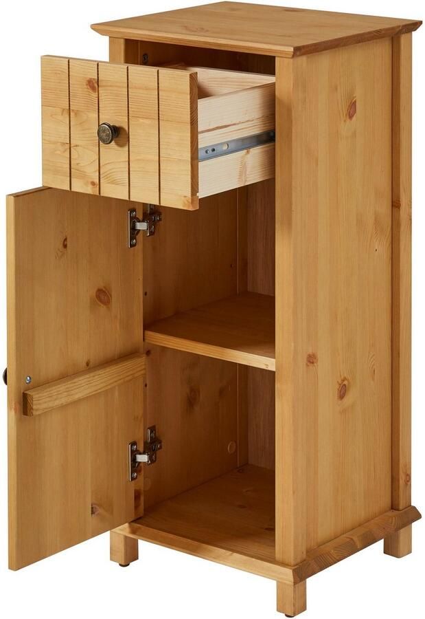 Home affaire Onderkast Vili Breedte 34 cm badkamerkast van massief hout grenenhout - Foto 7