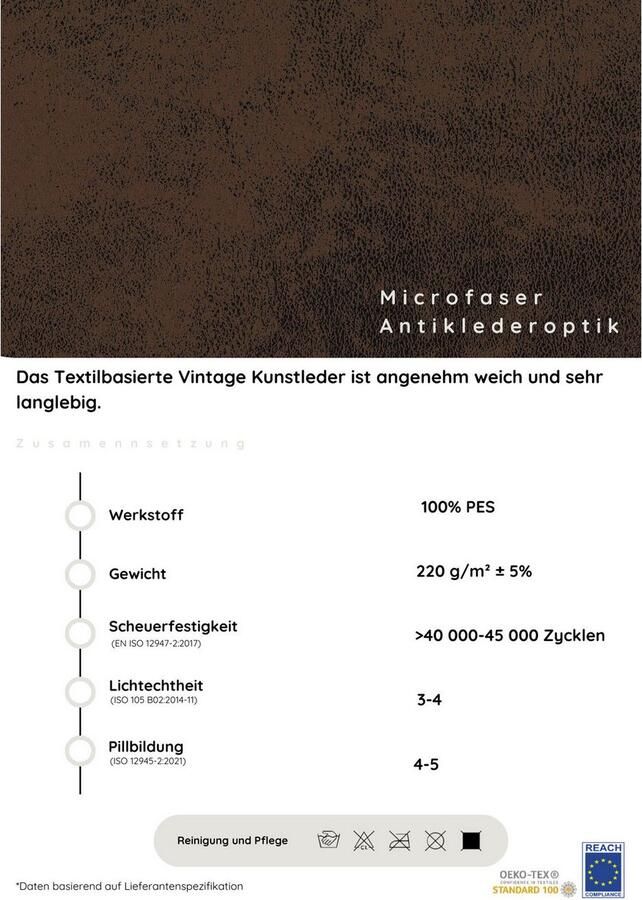 COLLECTION AB Hocker John Vrij in de ruimte te plaatsen optioneel met bonellfeder - Foto 2