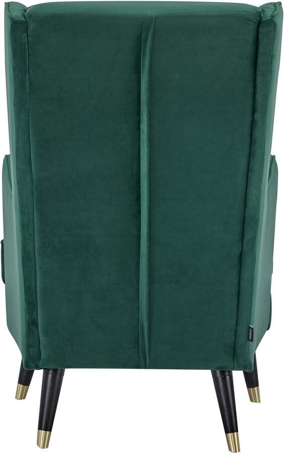 Home affaire Oorfauteuil ZILLER TV-stoel vrij in de ruimte te plaatsen in cord en fluweel - Foto 14