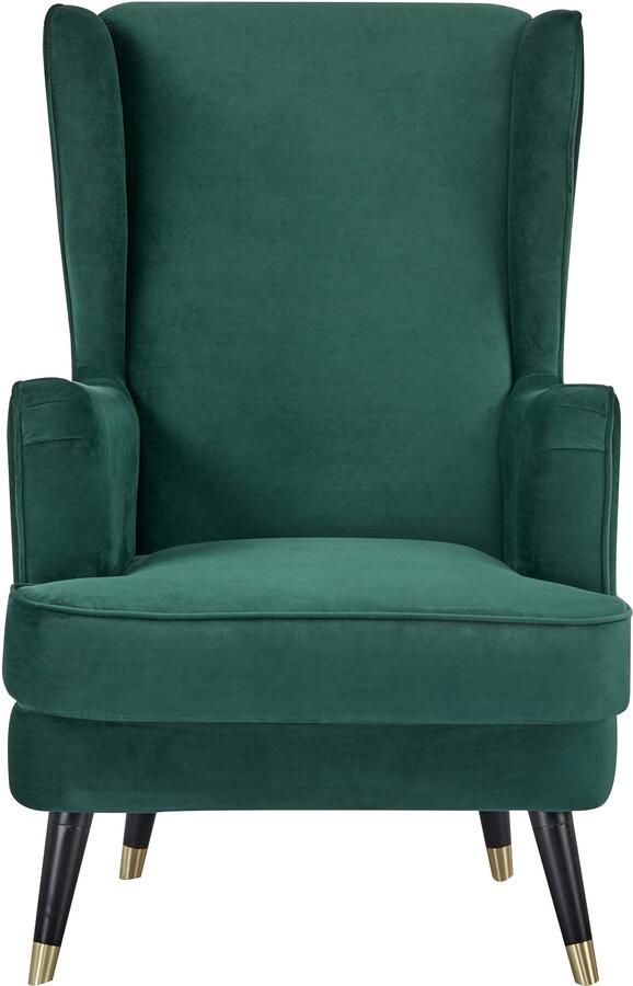 Home affaire Oorfauteuil ZILLER TV-stoel vrij in de ruimte te plaatsen in cord en fluweel - Foto 13