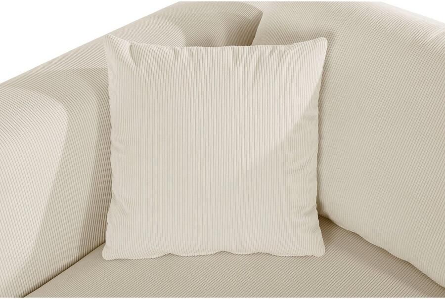 Home affaire Ottomane Comfine Modulaire ottomane om zelf samen te stellen in 3 bekledingvarianten - Foto 5