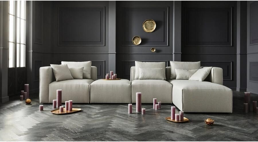 Home affaire Ottomane Comfine Modulaire ottomane om zelf samen te stellen in 3 bekledingvarianten - Foto 14