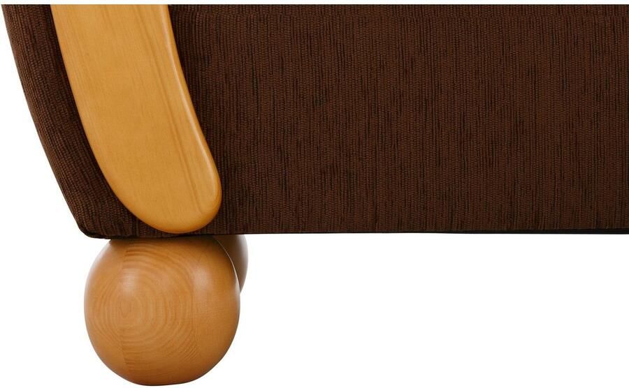 Home affaire Ottomane Milano comfortabele solitaire bank in landhuisstijl B D H 181 79 83cm - Foto 4