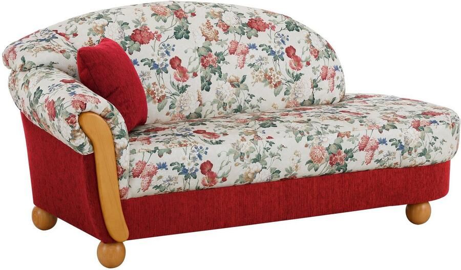 Home affaire Ottomane Milano comfortabele solitaire bank in landhuisstijl B D H 181 79 83cm