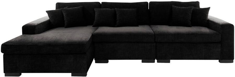 Home affaire Ottomane Skara L-vorm Loungebank met binnenveringsinterieur in vele overtrekkwaliteiten - Foto 3