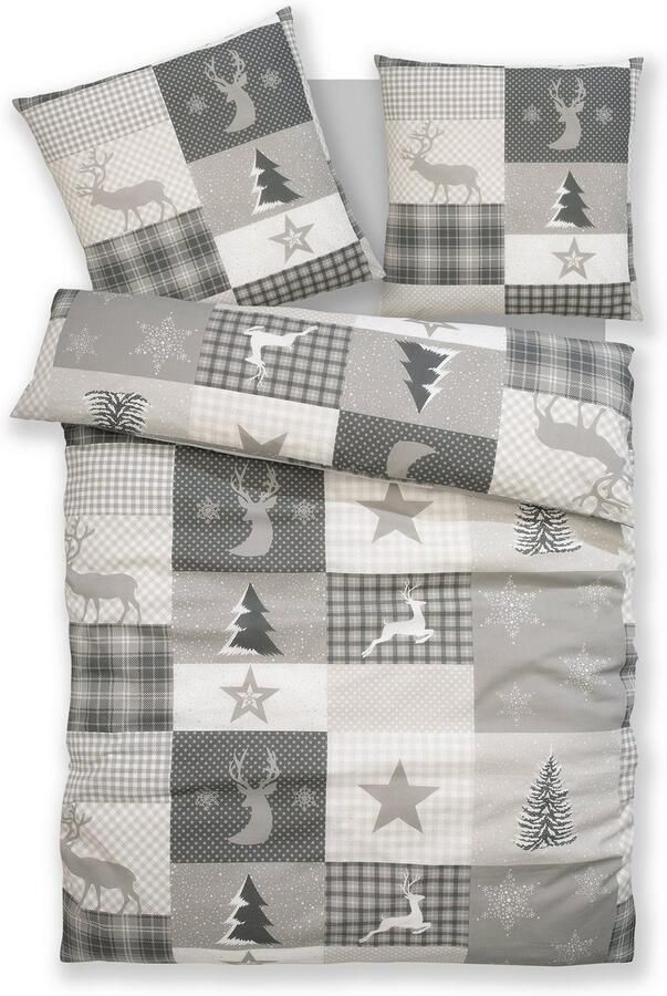 Home affaire Overtrekset Nicholas Kerstdekbedovertrek winter (2-delig) - Foto 7