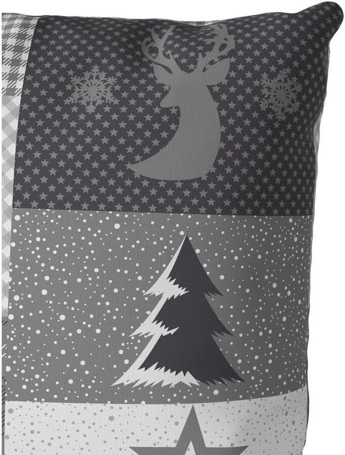 Home affaire Overtrekset Nicholas Kerstdekbedovertrek winter (2-delig) - Foto 4