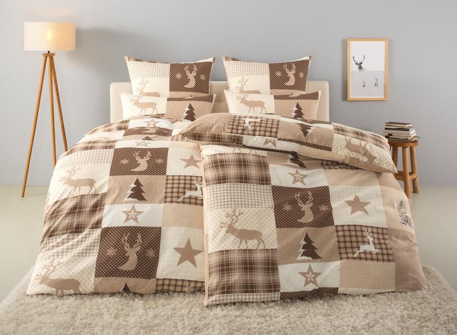 Home affaire Overtrekset Nicholas Kerstdekbedovertrek winter (2-delig) - Foto 6