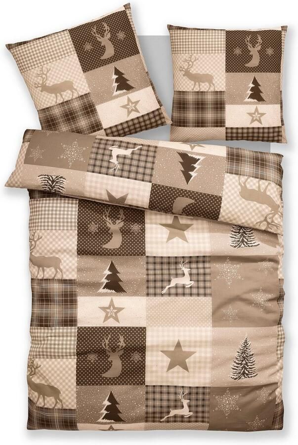 Home affaire Overtrekset Nicholas Kerstdekbedovertrek winter (2-delig) - Foto 5