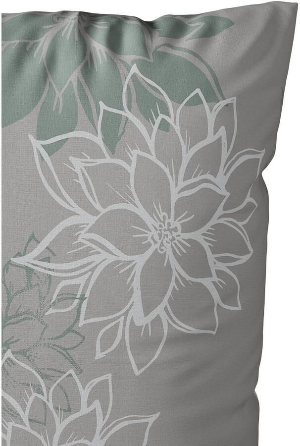 Home affaire Overtrekset Susan in mt. 135x200 of 155x220 cm in verschillende kwaliteiten romantische dekbedovertrek met bloemen (2-delig) - Foto 7