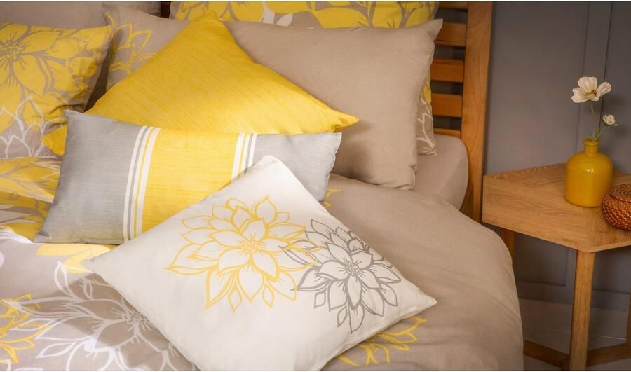 Home affaire Overtrekset Susan in mt. 135x200 of 155x220 cm in verschillende kwaliteiten romantische dekbedovertrek met bloemen (2-delig) - Foto 11