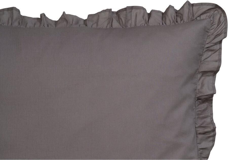 Home affaire Overtrekset Violetta in formaat 135 x 200 of 155 x 220 cm Dekbedovertrek van katoen romantische dekbedovertrek met volants (2-delig) - Foto 5