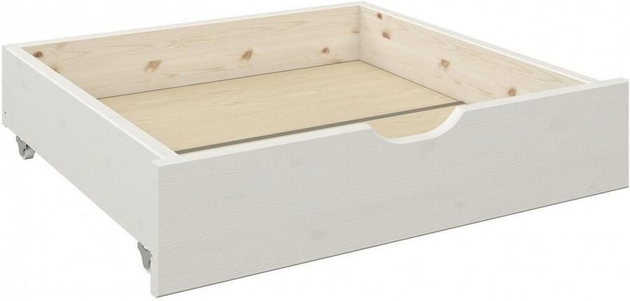 Home affaire Palletbed "ALASCO" BESTSELLER! Met lade gecertificeerd massief hout uit te breiden tot tweepersoons- of familiebed - Foto 3